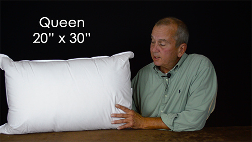 what are the most common size pillows used in bedding queen size pillow cases